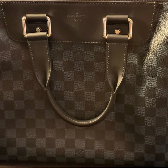Louis Vuitton Porte-Documents JourBriefcase Damier Cobalt Canvas